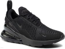 Mujer Nike Air Max 270 Correr Entrenamiento Zapatos Negro Negro Negro AH6789 006