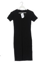 Vestido de verano Zero vestido tubular mujer viscosa negro talla 34 nuevo