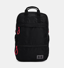 Mochila para mujer Under Armour UA Essentials - negra 15" Laptop Comp. (17L) Nuevo con etiquetas