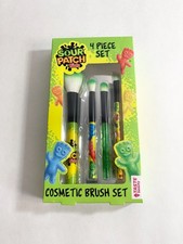 Juego de 4 brochas cosméticas Sour Patch sabor belleza