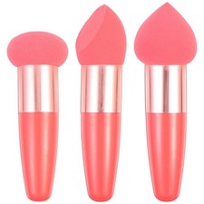 3 piezas bolígrafos de maquillaje de belleza bolígrafos de maquillaje en seco húmedo esponjas portátiles herramientas co