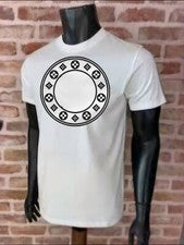 Elegante Moda Para Hombres Camiseta Vibrante Estilo Informal Cuello Redondo Algodón Suave
