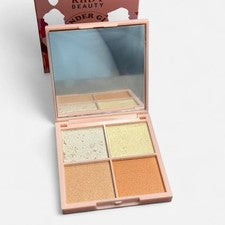 Paleta resaltadora KNDR Beauty Kinder Glow - Tamaño completo - Nueva en caja