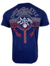 Camiseta AFFLICTION Hombre CK CROSS TEE Etiqueta Negra Motociclista