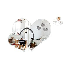 Calcomanía adhesiva de pared con forma autoadhesiva extraíble para decoración del hogar