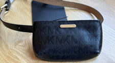 Nuevo Bolso Cinturón Michael Kors Negro S/M