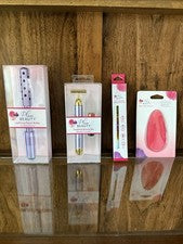 Conjunto de cepillos y pedi de barra de belleza para esculpir rodillo facial autocuidado de ciruela Beauty