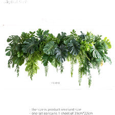 Pegatina de pared hoja decoración del hogar diseño flexible respaldo autoadhesivo impermeable