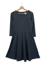 Esprit A-Linien Kleid Business Elegant Klassisch Schwarz Gr. 36