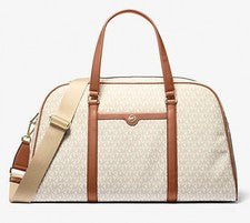 Bolso de mujer Michael Kors Bag Travel XL Weekender Vanilla