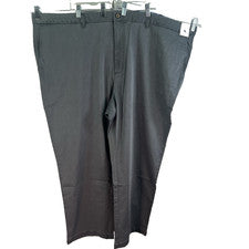 Pantalón recto plano Tommy Bahama Boracay para hombre talla 52 X30 gris elástico