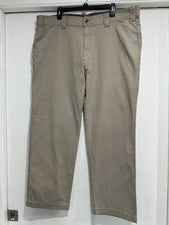 Pantalón utilitario elástico resistente al desgarro Coleman color cobre 40 x 30 nuevo con etiquetas