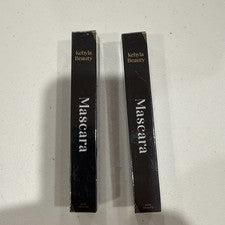 Máscara de pestañas Kehyla Beauty negra voluminizadora nueva en caja 2 piezas