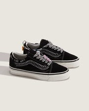 Zapatos Vans Premium Old Skool Cocona Edición Limitada Negro/Blanco/Multi