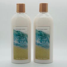 Paquete de 2 acondicionadores capilares Bath & Body Works AT THE BEACH 16 fl. oz vitamina E y B5