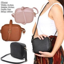 Bolso Bandolera Pequeño para Mujer Bolsos de Mano Negro Tostado Color Nude Bolsos