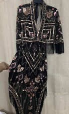 Vestido negro para mujer con diseño ASOS talla 4 nuevo con etiquetas nunca usado envío gratuito RARO