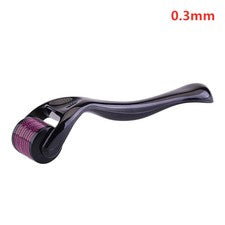 Herramienta para el cuidado de la piel crecimiento del cabello barba rodillo derma microaguja de titanio 540
