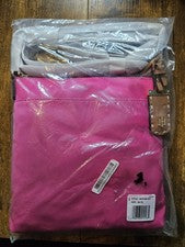 NUEVO Bolso Bandolera Tommy Hilfiger Para Mujer Julia Rosa Caliente Ajustable Vegano SELLADO