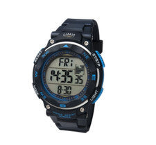Limit Hombres Reloj Deportivo Correa Negra 5487