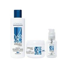 Champú L'Oréal Professionnel Xtenso Care 250 ml + máscara 196 g + suero 50 ml combo FS