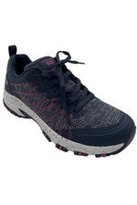 Zapatillas de Trail Skechers Hillcrest Veganas Lavables Aventura Azul Marino/Rosa