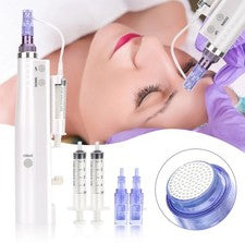 Máquina eléctrica de terapia de luz de agua para cuidado facial dirigida a ojeras acné