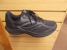 ZAPATOS PARA CORRER O CAMINAR SAUCONY HOMBRE ANCHO E ANCHO COHESIÓN 17 NEGROS 20944-106