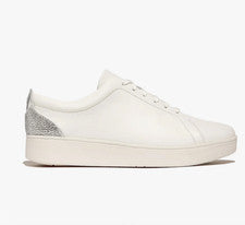 FitFlop RALLY CRYSTAL-BACKTAB Mujer Zapatillas Urbanas Blanco Todas las Tallas *REFBX9