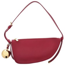 Bolso de hombro Burberry Mini Shield Sling Bell Charm de cuero 8078859