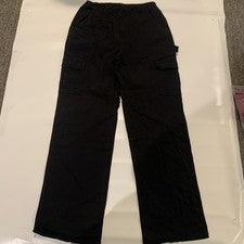 Pantalón estilo táctico, negro talla pequeña