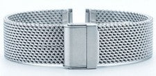 Pulsera Eichmüller 18 mm acero inoxidable Milanaise (malla) - Premium con cierre Si