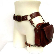 Bolso Bandolera Renacimiento Medieval Cinturón Cartera Bolso Gótico Imitación Cuero