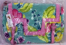 Bolso de mano Le Chic Accessories by US Fashions floral/rosa nuevo vintage