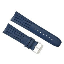 23MM CORREA DE RELOJ DE CUERO ÁNGEL AZUL PARA CIUDADANO AT8020-03L H800-S081165 TQ