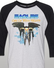 Camiseta deportiva One of These Nights Tour 1976 | Estilo vintage manga 3/4 SM-XXL