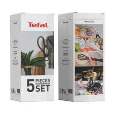 Juego De Utensilios De Cocina Tefal De Alta Calidad De Nylon 5 Pzs