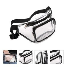 Bolso bandolera de fitness transparente de 1 pieza para deportes al aire libre