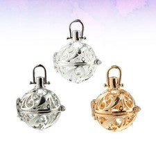 6 Pcs Necklace Pendant Aromatherapy Fragrance Perfume Charms for Necklaces