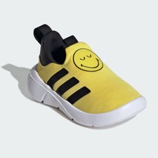 Nuevo Adidas SMILEY MONOFIT ENTRENADOR INFANTIL IH6311 AMARILLO EE. UU. 4K-9,5 K TAKSE