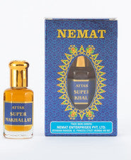 Aceite perfume Nemat Super Makhallat Attar 10 ml sándalo rosa azafrán unisex