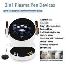 Pluma de plasma de ozono 2 en 1 lifting facial de párpados cuidado de rejuvenecimiento de la piel máquina de plasma