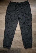 Pantalones cargo de tela estándar Urban Putfitters negros para hombre talla XL NUEVOS CON ETIQUETAS