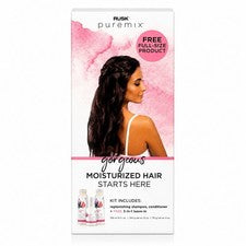 Kit de cuidado del cabello RUSK PureMix nativo reposición de higos conjunto de 3 piezas tamaño completo