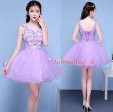 Para Mujer Dama de honor Compere Disfraz Sin Mangas Falda Hinchada Moda Vestido de Noche