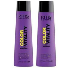 Champú y acondicionador KMS ColorVitality Duo 10,1/8,5 oz - Color vibrante + brillo