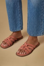 Sandalias Oasis naranja para mujer