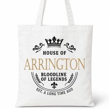 Bolso Shopper Casa Of Algodón Apellido Familiar ARRINGTON