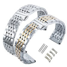 Correa de reloj de acero inoxidable 19 21 mm para pulsera Tissot Le Locle T41 T006