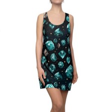 Vestido para mujer espalda cruzada diamantes brillantes joyas de diseñador de lujo rico en quilates brillantes